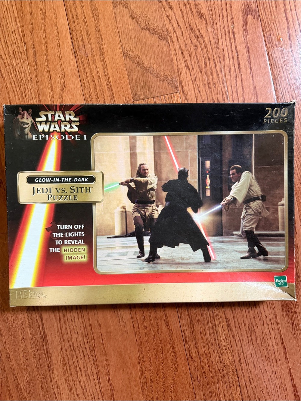Star Wars Episode I Glow-in-the-Dark Jedi vs. Sith Puzzle - Unopened